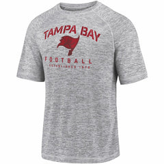 Tampa Bay Buccaneers Shade Battle Ready Raglan Space-Dye T-Shirt - Gray outlet