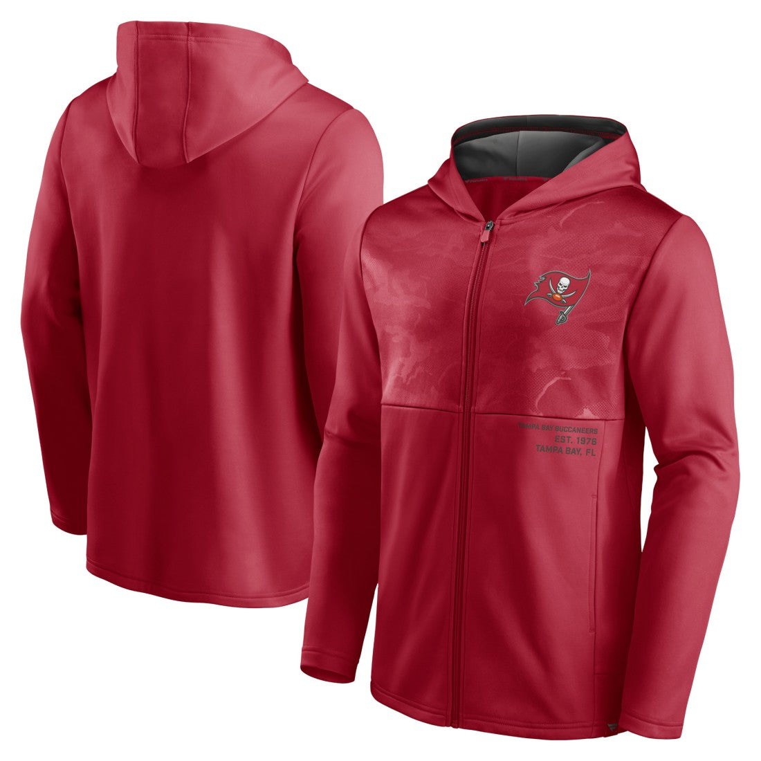 Tampa Bay Buccaneers Defender Full-Zip Hoodie Jacket - Red for sale
