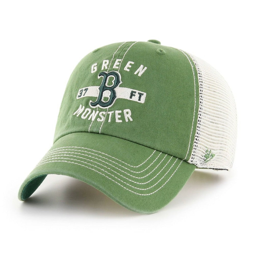 Boston Red Sox Green Monster Trawler Clean Up Adjustable Hat Green