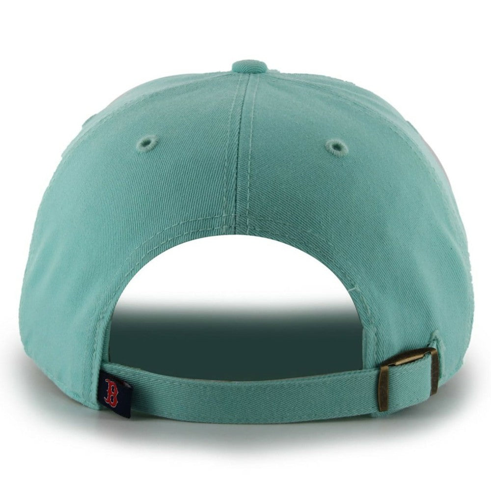 Boston Red Sox Women's Tiffany Clean Up Adjustable Hat Aqua