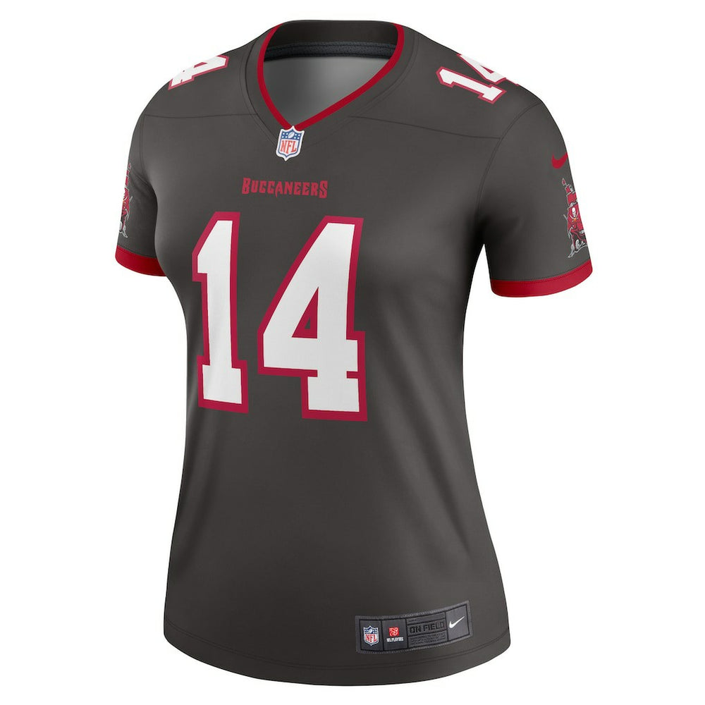Chris Godwin Tampa Bay Buccaneers Women's Alternate Legend Player Performance Top - Pewter sale