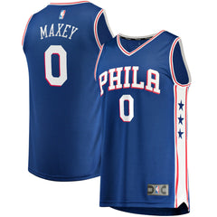 Tyrese Maxey Philadelphia 76ers Fast Replica Jersey Royal - Icon Edition cheap