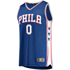 Tyrese Maxey Philadelphia 76ers Fast Replica Jersey Royal - Icon Edition cheap