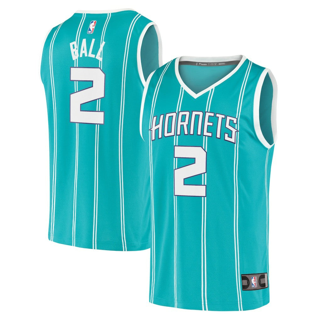 LaMelo Ball Charlotte Hornets Fast Break Replica Jersey Teal - Icon Edition outlet