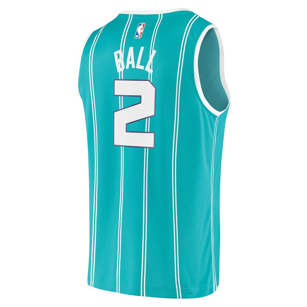 LaMelo Ball Charlotte Hornets Fast Break Replica Jersey Teal - Icon Edition outlet