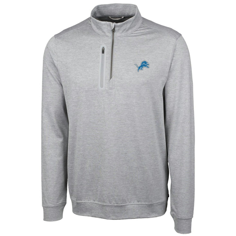 Detroit Lions Cutter & Buck Stealth Quarter-Zip Jacket - Cream online