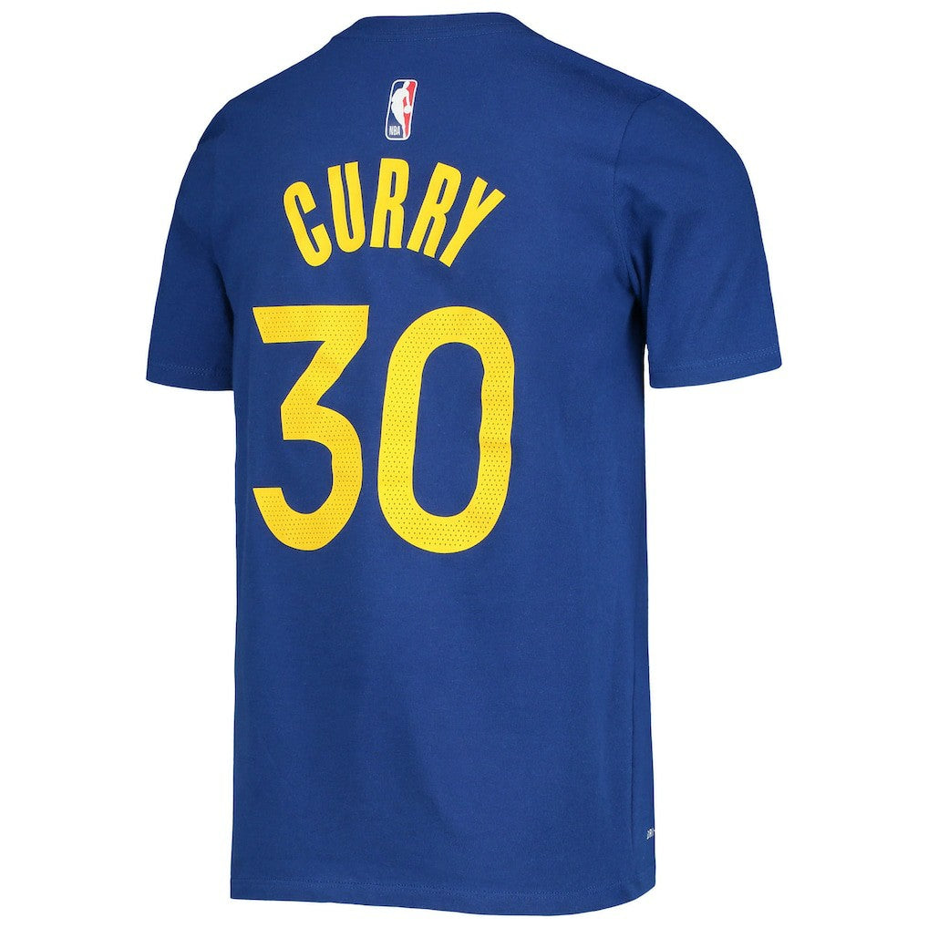 Stephen Curry Golden State Warriors Youth Logo Name & Number Performance T-Shirt sale - Royal shop