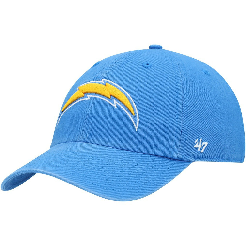 Los Angeles Chargers '47 Clean Up Primary Logo Adjustable Hat - Powder Blue online