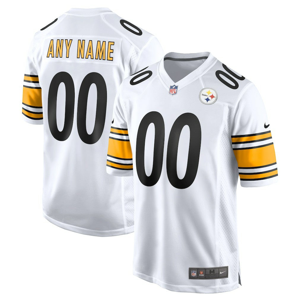 Pittsburgh Steelers Game Custom Jersey - White discount