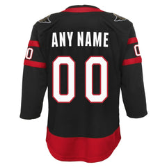 Ottawa Senators Youth Home Custom Premier Jersey - Black Jerseys