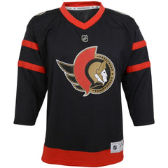 Ottawa Senators Youth Home Replica Custom Jersey - Black Jerseys