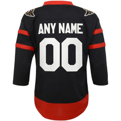 Ottawa Senators Youth Home Replica Custom Jersey - Black Jerseys