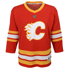 Calgary Flames Youth Home Replica Blank Jersey - Red Jerseys