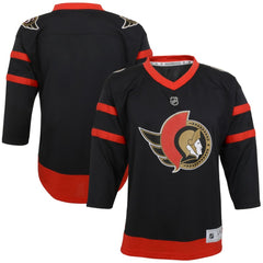 Ottawa Senators Youth Home Replica Blank Jersey - Black Jerseys