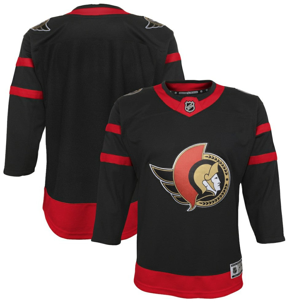 Ottawa Senators Youth Home Premier Jersey - Black Jerseys