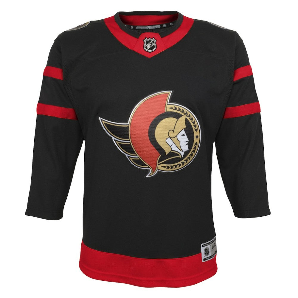 Ottawa Senators Youth Home Premier Jersey - Black Jerseys