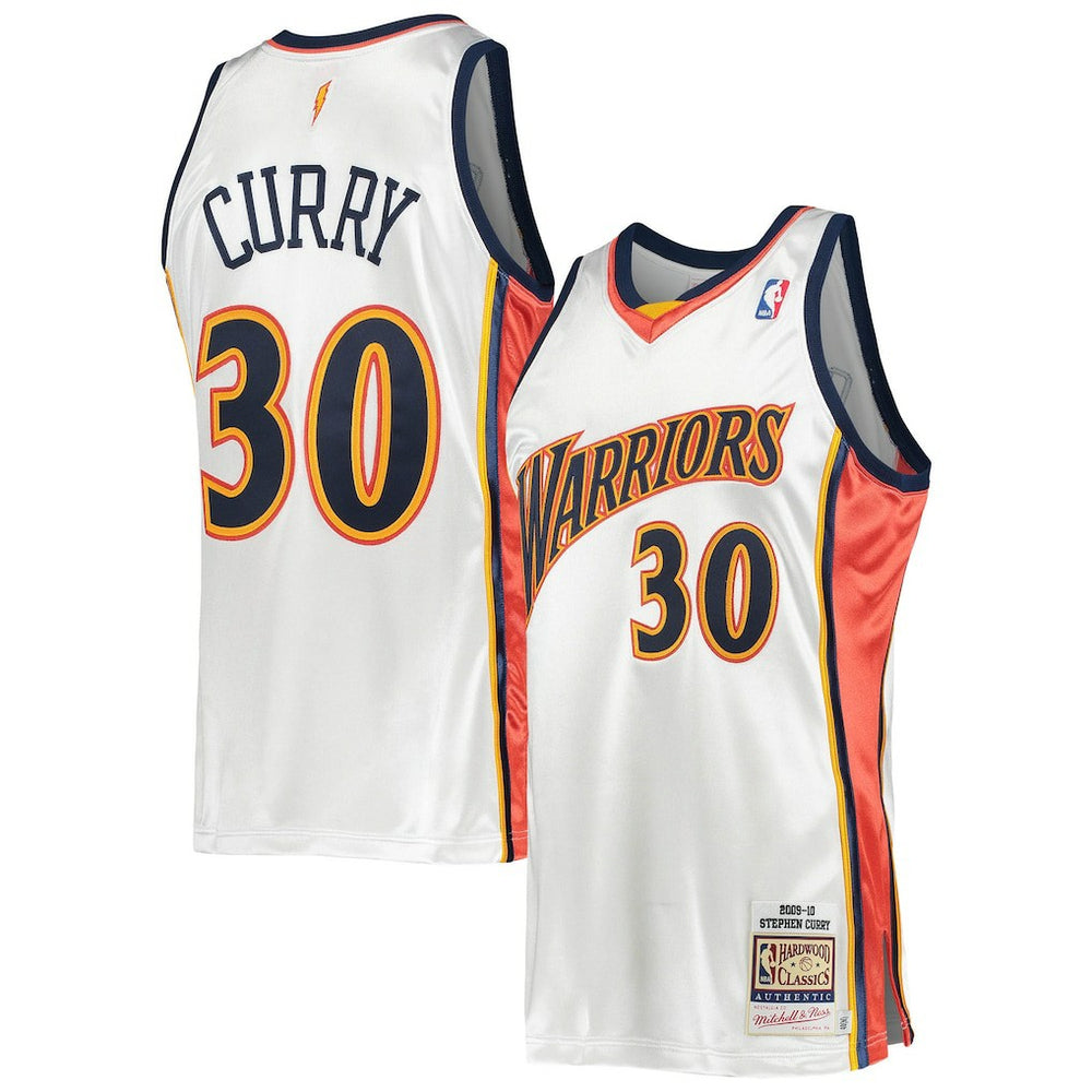 Stephen Curry Golden State Warriors 2009/10 Hardwood Classics Authentic Jersey sale - White on sale