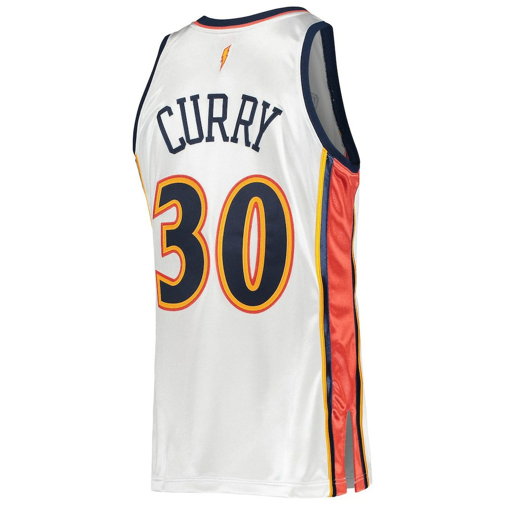 Stephen Curry Golden State Warriors 2009/10 Hardwood Classics Authentic Jersey sale - White on sale