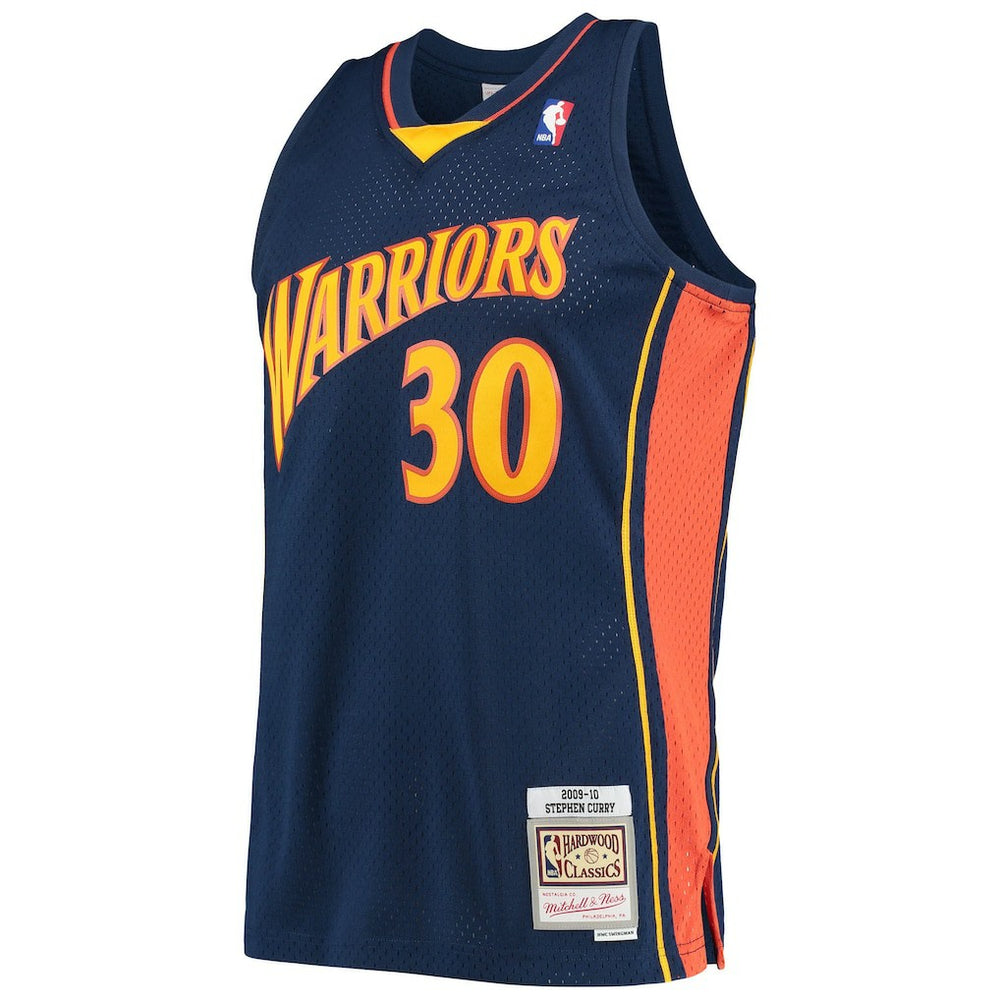 Stephen Curry Golden State Warriors Hardwood Classics Swingman Jersey sale - Navy for sale