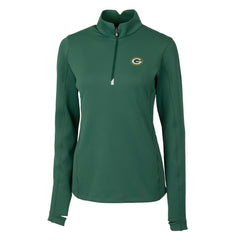 Green Bay Packers Cutter & Buck Women's Traverse Half-Zip Pullover Jacket - Green online