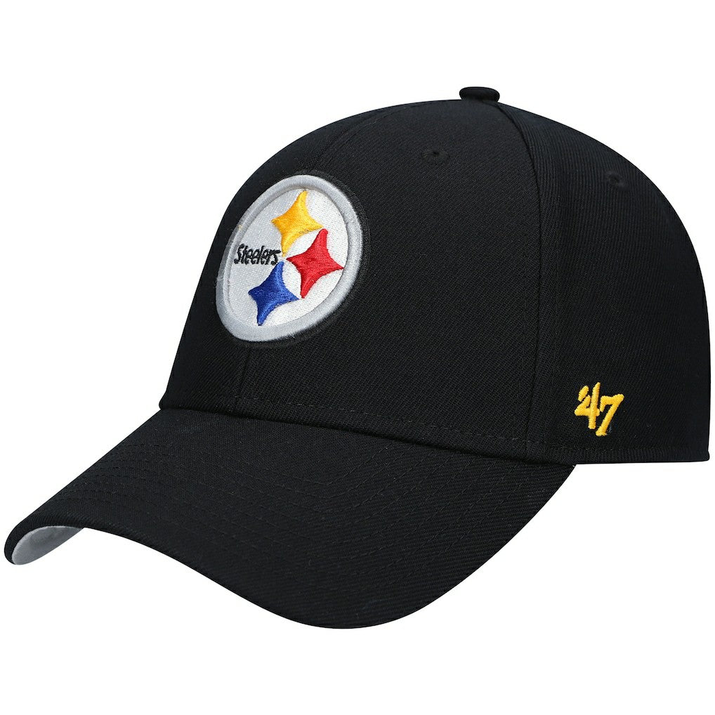 Pittsburgh Steelers '47 MVP Adjustable Hat - Black discount