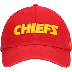 Kansas City Chiefs '47 Clean Up Script Adjustable Hat - Red online