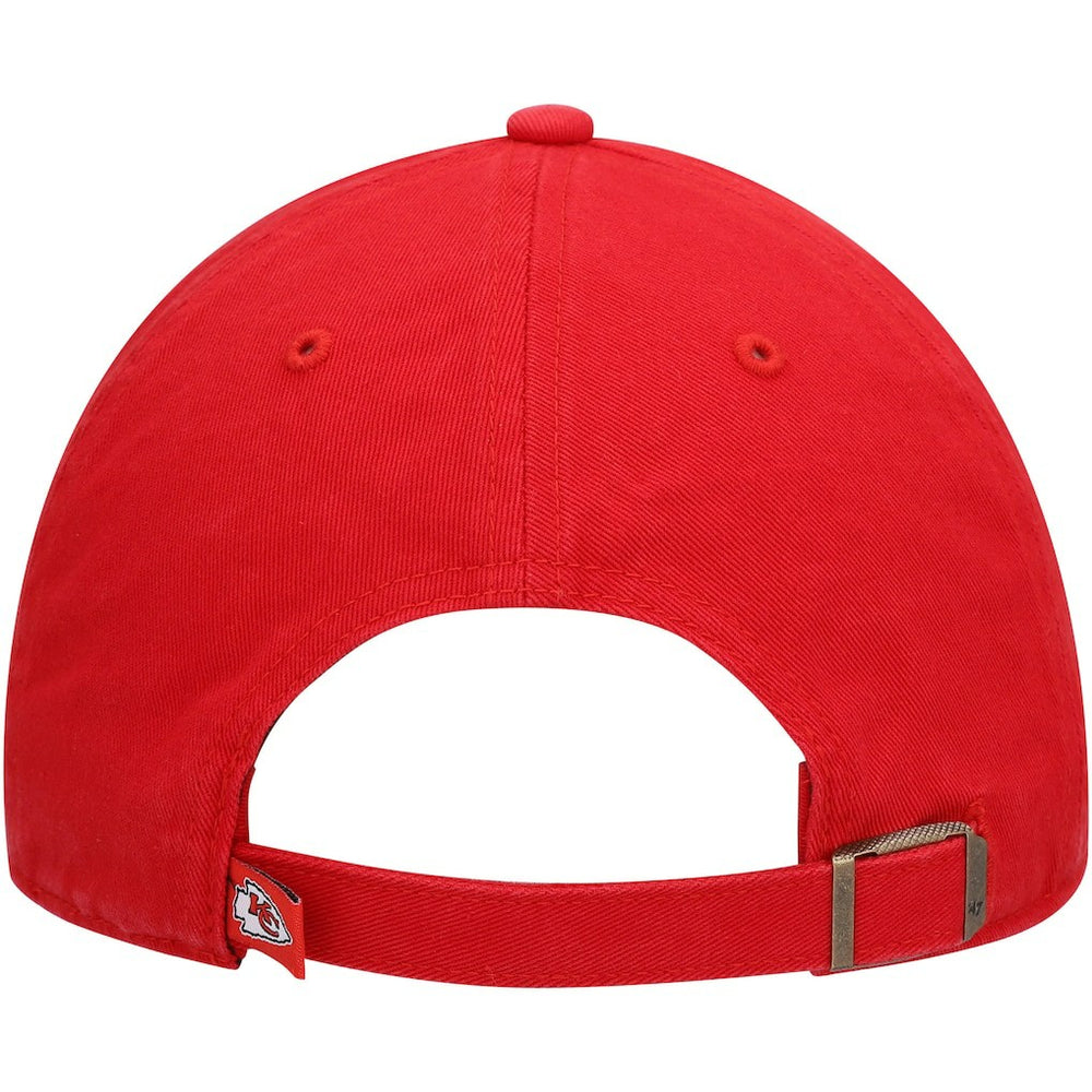 Kansas City Chiefs '47 Clean Up Script Adjustable Hat - Red online