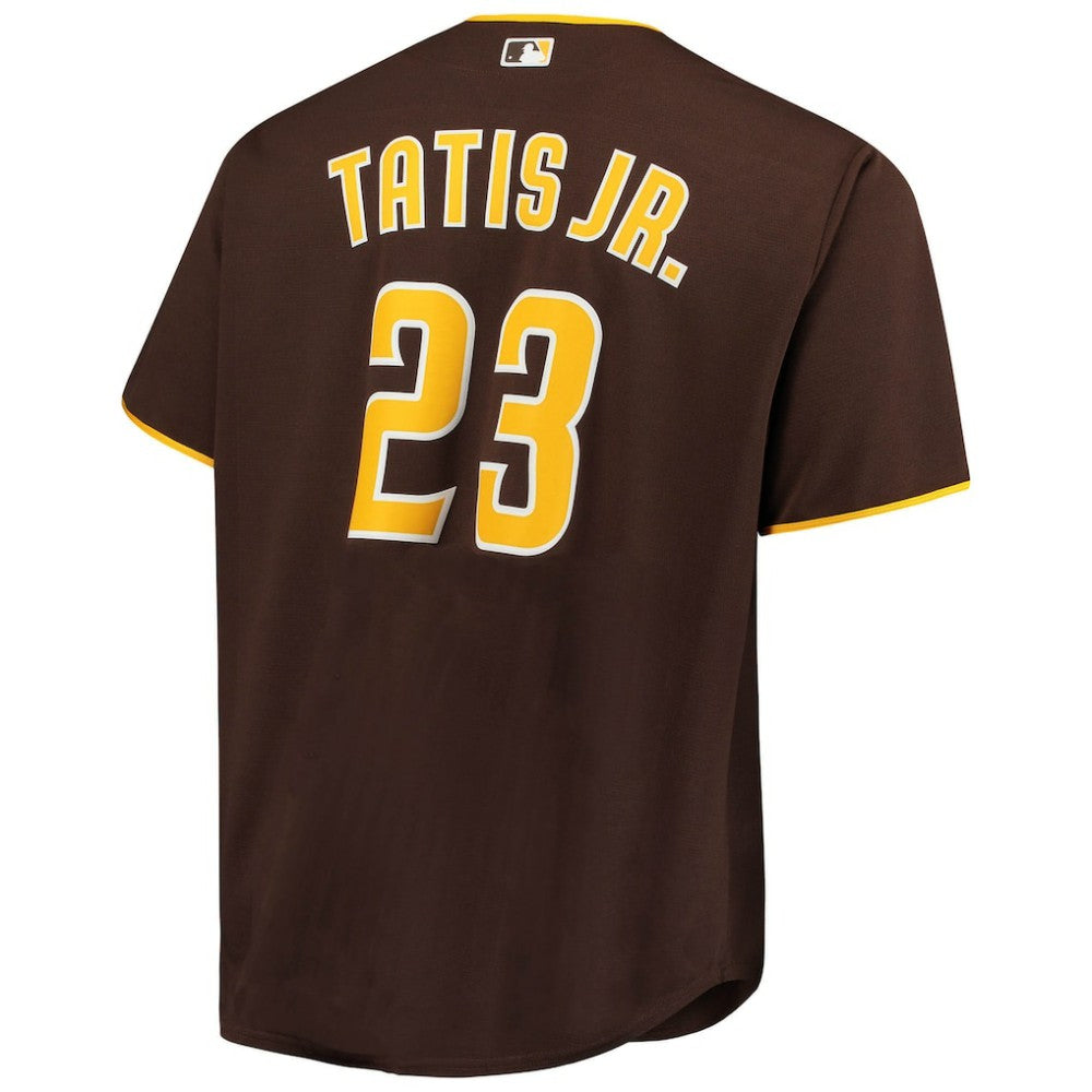 Fernando Tatis Jr. San Diego Padres Big & Tall Replica Player Jersey Brown