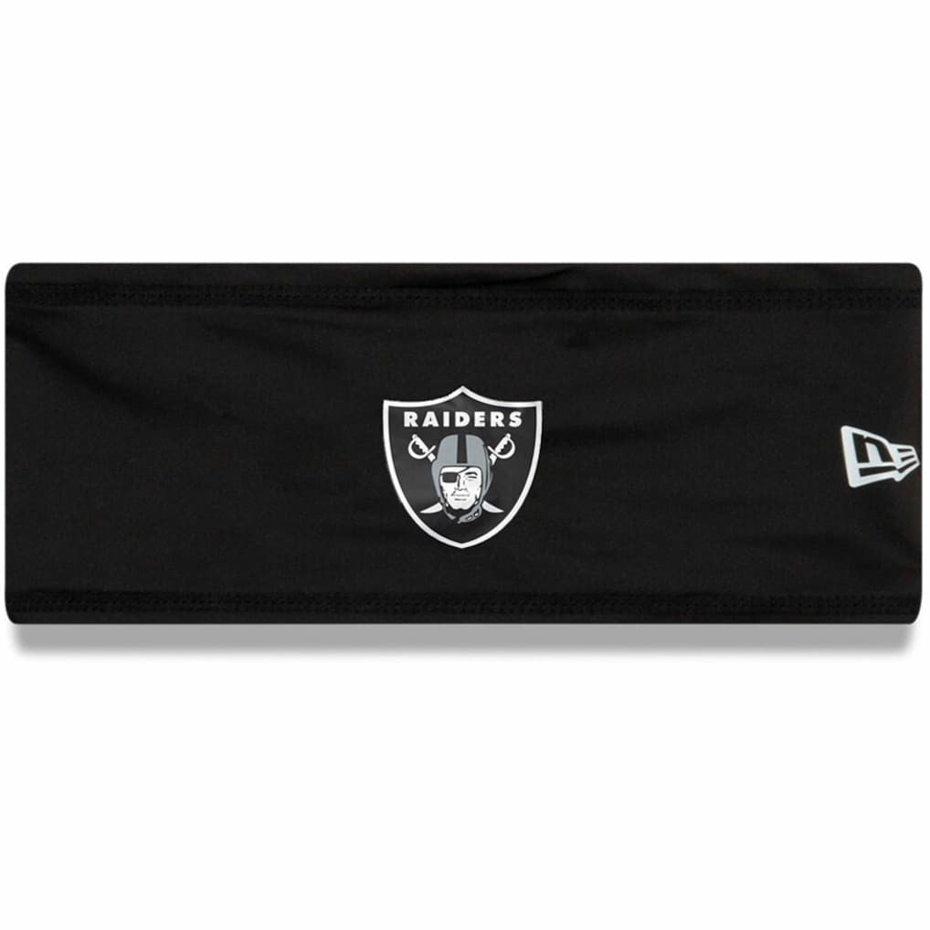 Las Vegas Raiders New Era Training Camp COOLERA Headband - Black cheap