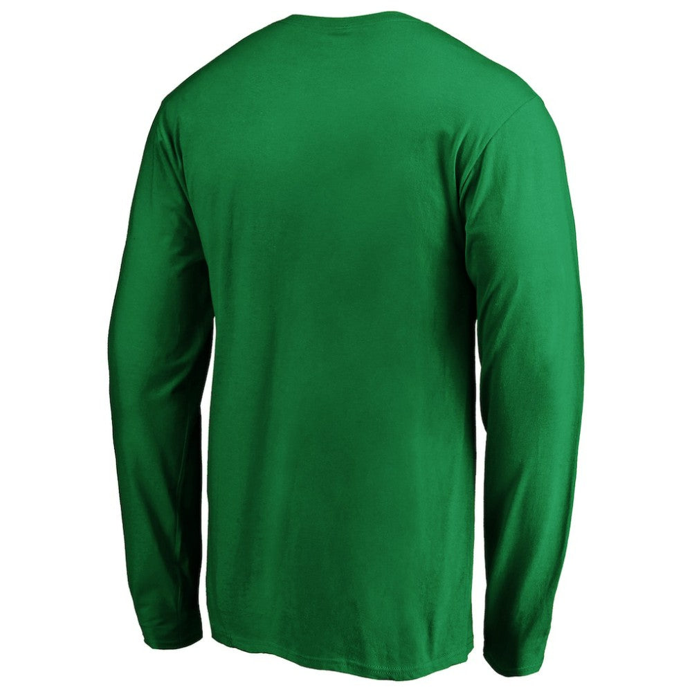 Athletics Cooperstown Collection Huntington Logo Long Sleeve T-Shirt Kelly Green