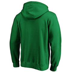 Oakland Athletics Cooperstown Collection Huntington Logo Fitted Pullover Hoodie Kelly Green