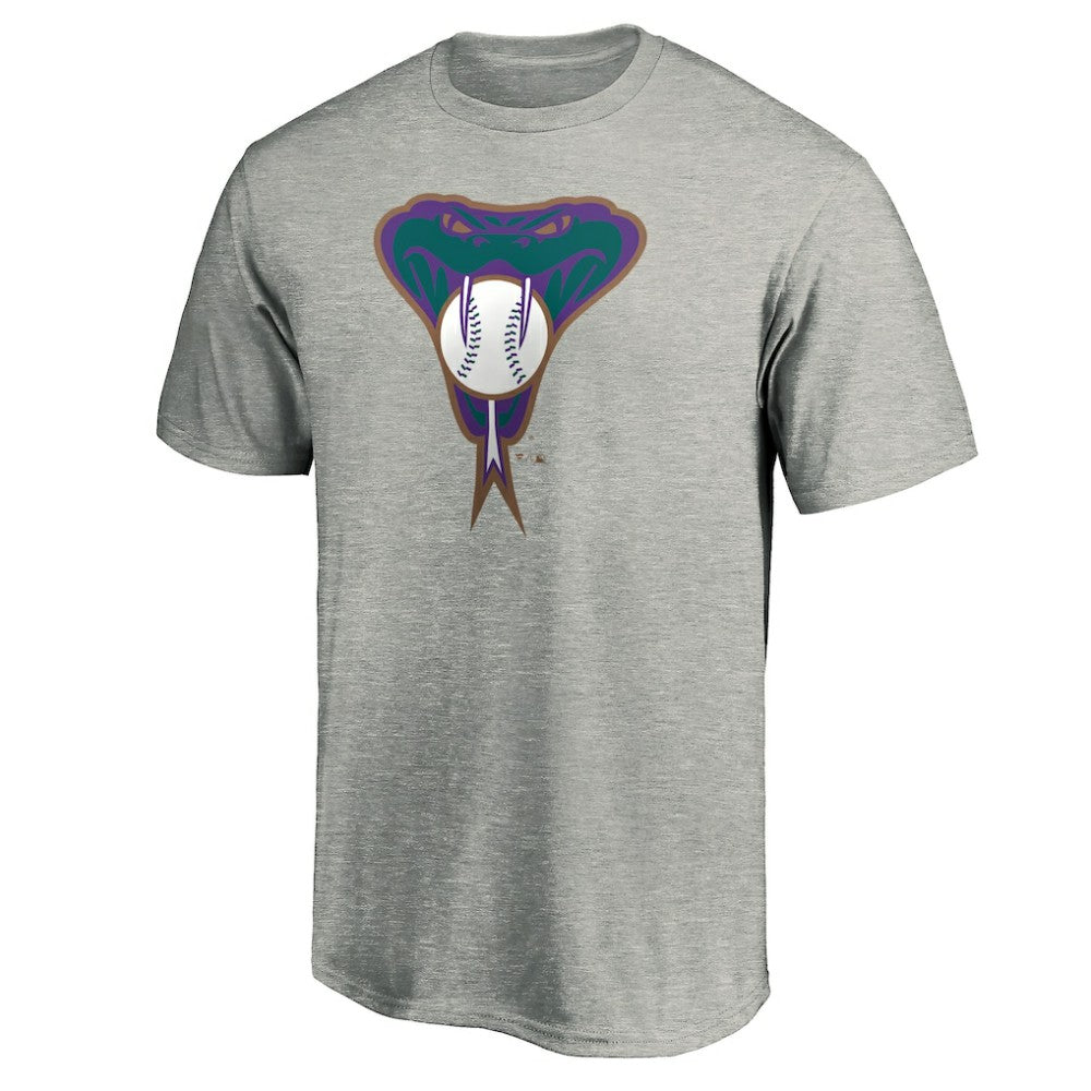 Arizona Diamondbacks Cooperstown Collection Huntington Logo T-Shirt Heathered Gray