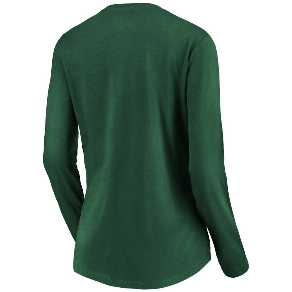Athletics Women's Core Distressed Team Long Sleeve T-Shirt Green