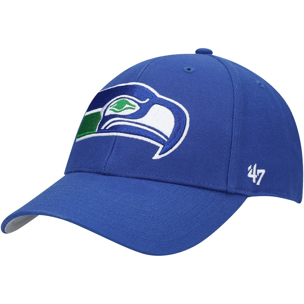 Seattle Seahawks '47 Throwback MVP Adjustable Hat - Royal for sale
