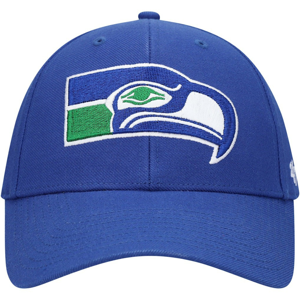 Seattle Seahawks '47 Throwback MVP Adjustable Hat - Royal for sale