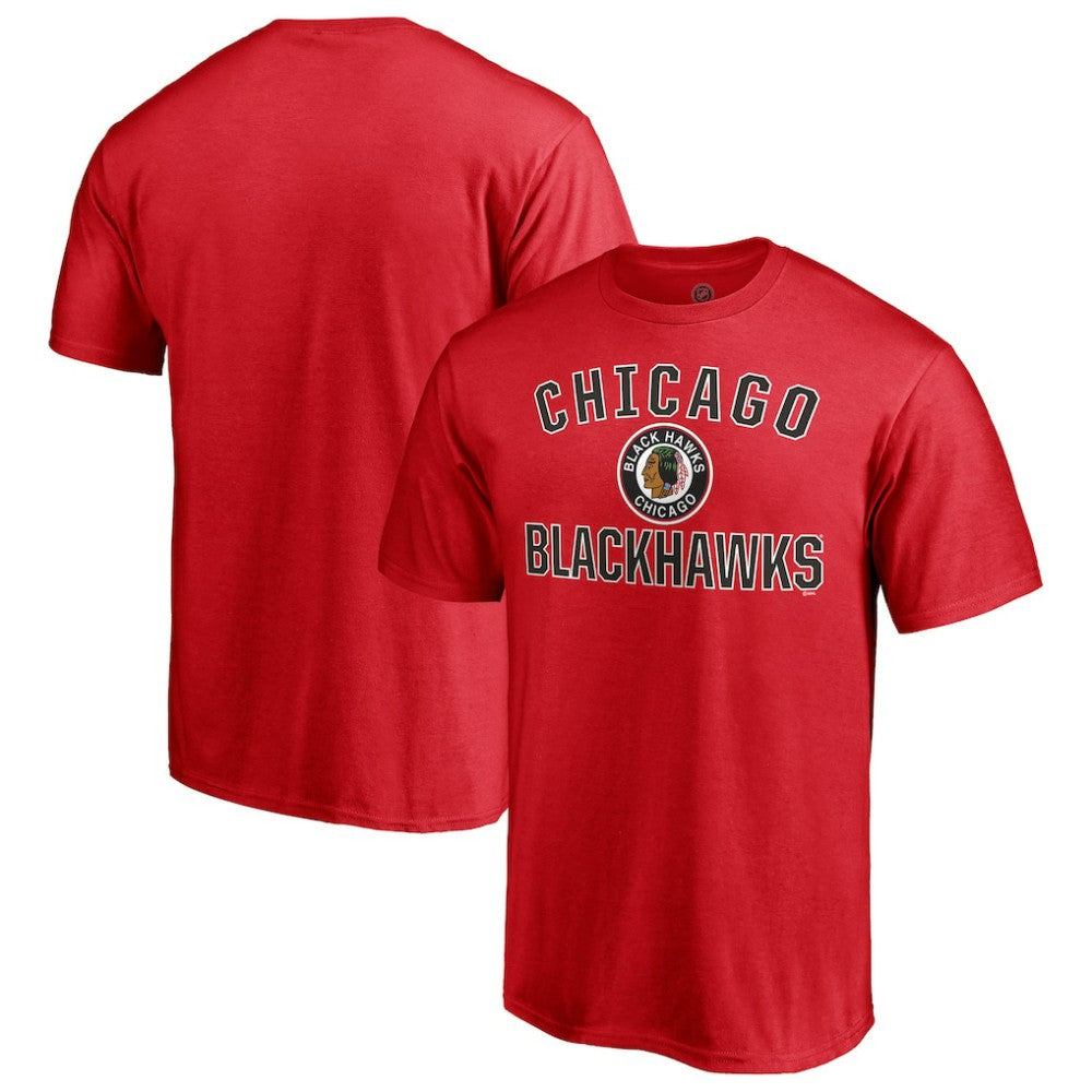 Chicago Blackhawks Special Edition Victory Arch T-Shirt - Red T-shirts