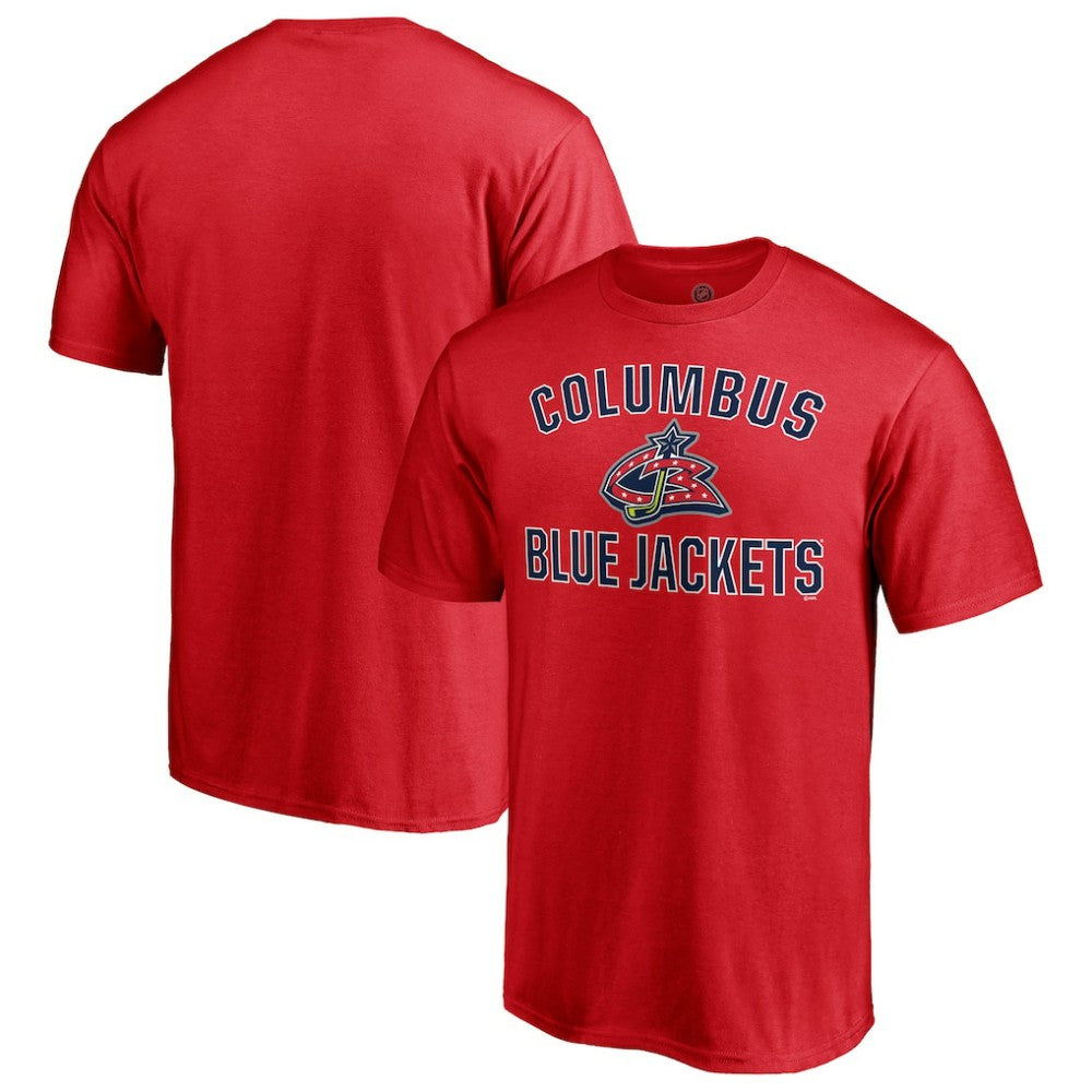 Columbus Blue Jackets Special Edition Victory Arch T-Shirt - Red T-shirts
