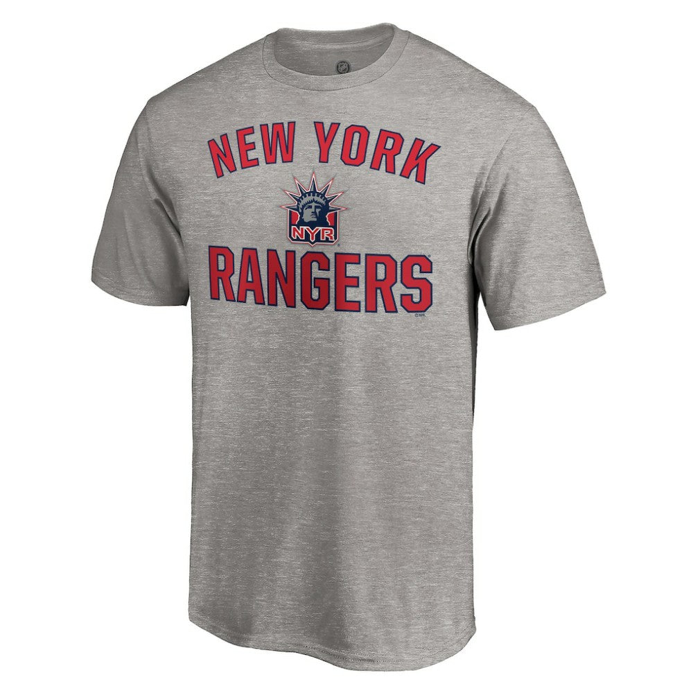 New York Rangers Special Edition Victory Arch T-Shirt - Heather Gray T-shirts