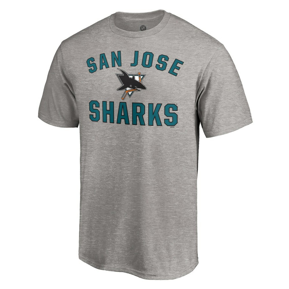 San Jose Sharks Special Edition Victory Arch T-Shirt - Heather Gray T-shirts