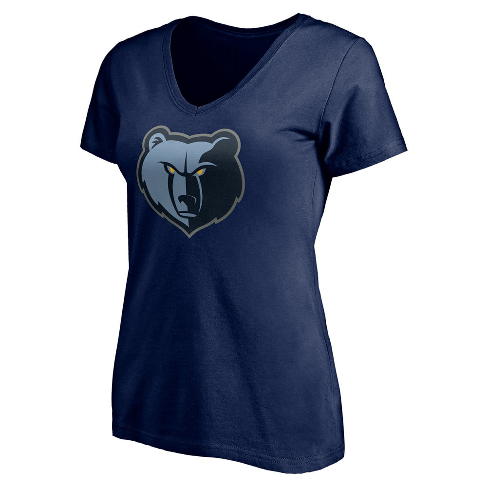 Memphis Grizzlies Women's Playmaker Personalized Name & Number V-Neck T-Shirt - Navy discount