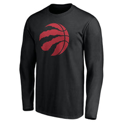 Toronto Raptors Playmaker Personalized Name & Number Long Sleeve T-Shirt - Black discount