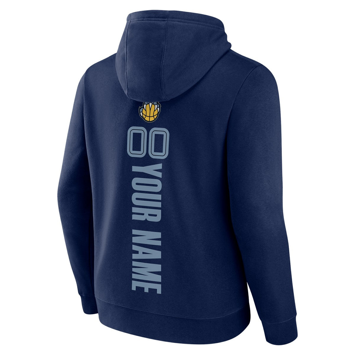 Memphis Grizzlies Playmaker Personalized Name & Number Pullover Hoodie - Navy sale