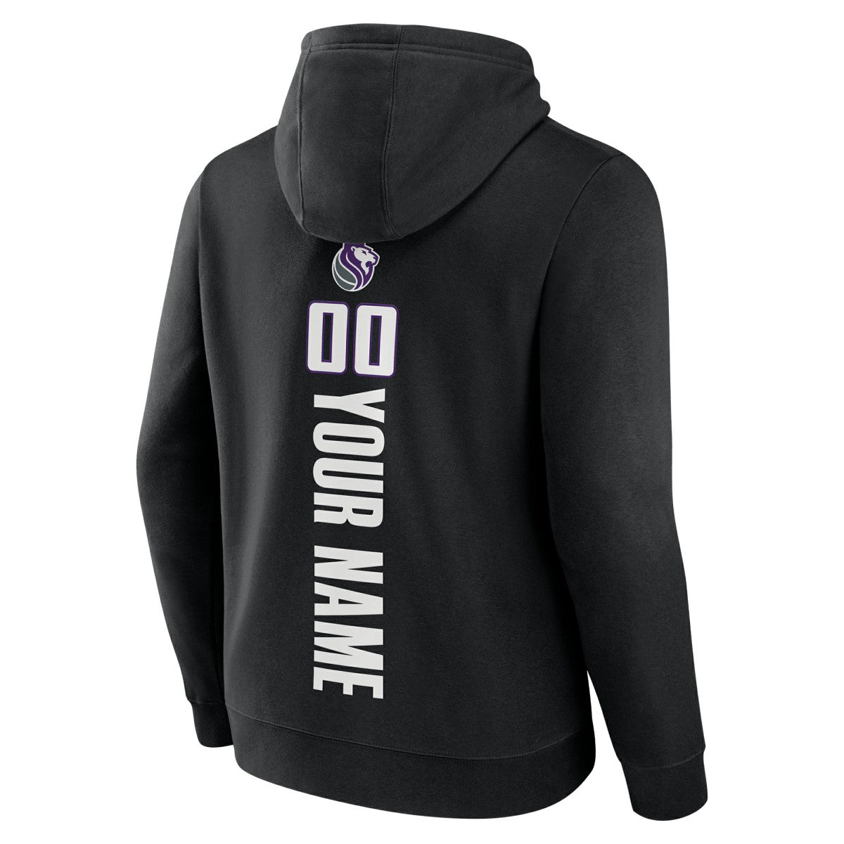 Sacramento Kings Playmaker Personalized Name & Number Pullover Hoodie - Black online