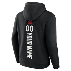 Toronto Raptors Playmaker Personalized Name & Number Pullover Hoodie - Black sale