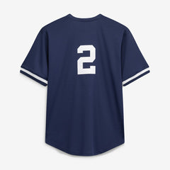 Derek Jeter New York Yankees Big & Tall Batting Practice Replica Player Jersey Navy
