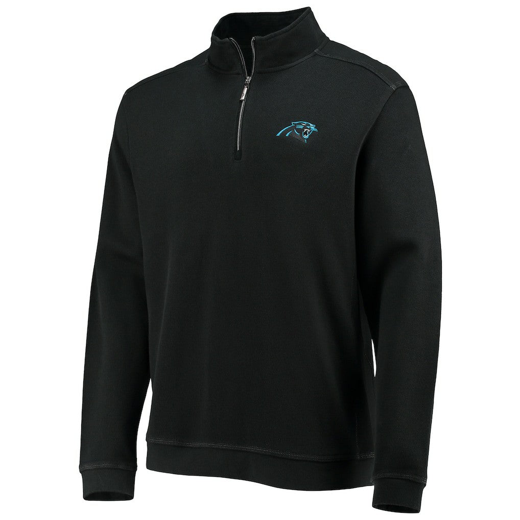 Carolina Panthers Nassau Half-Zip Jacket - Black cheap