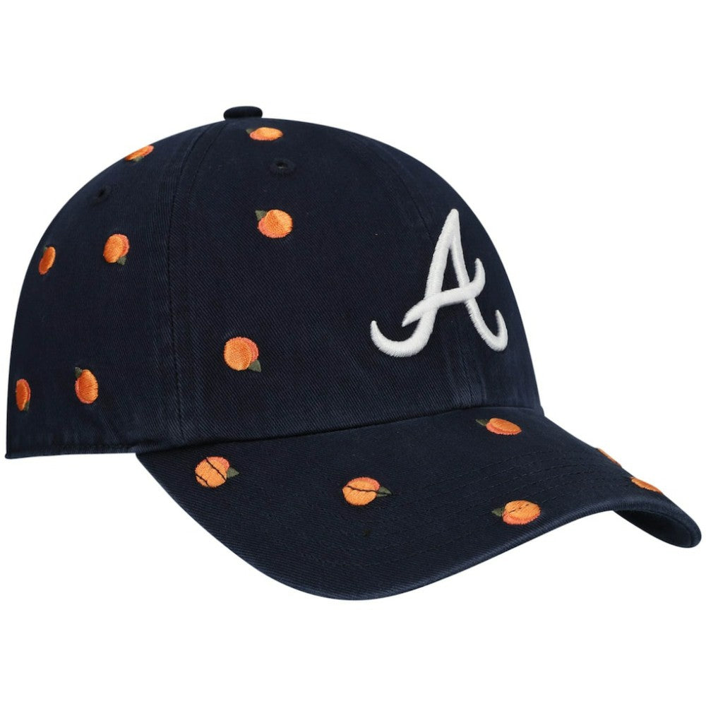 Atlanta Braves Women's Confetti Clean Up Adjustable Hat Navy