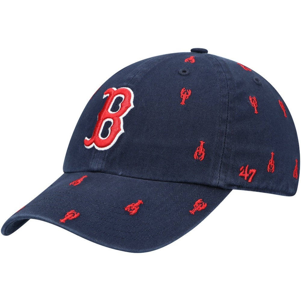 Boston Red Sox Women's Confetti Clean Up Adjustable Hat Navy