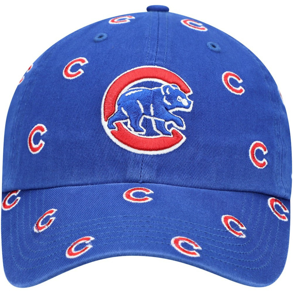 Chicago Cubs Women's Confetti Clean Up Adjustable Hat Royal