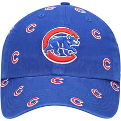 Chicago Cubs Women's Confetti Clean Up Adjustable Hat Royal